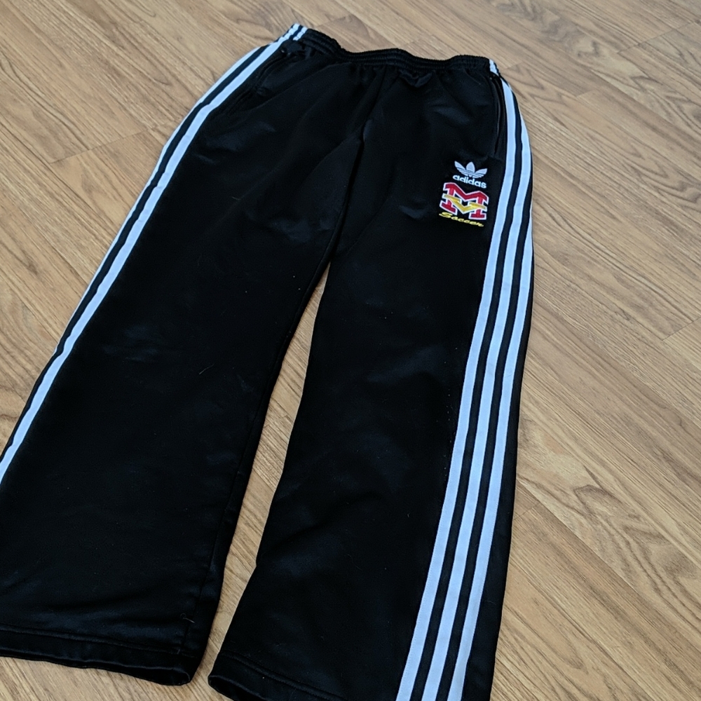Adidas pants sweatpants MVHS Soccer logo Large L